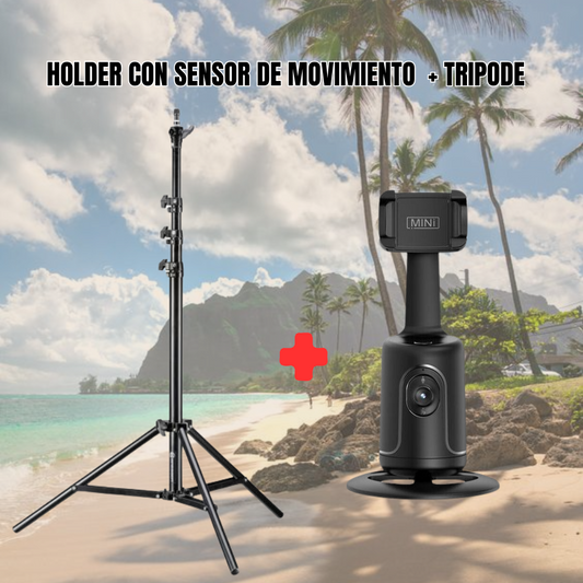 (SOPORTE PARA MOVILES))HOLDER CON SENSOR DE MOVIMIENTO-TRIPODE